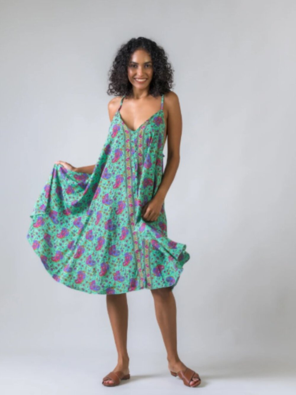 10.) Rhea Backless Halter Dress (Assorted)